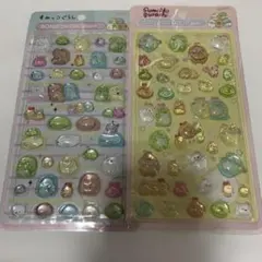 すみっコぐらし ボンボンドロップシール 2シートセット