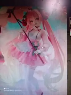 初音ミクフィギュア（桜ミク）と桜ミクCorefulフィギュア～描き下ろし和風喫茶