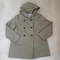 3can4on ベージュ ダブルブレスト コート サイズ3