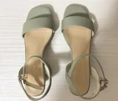 オリエンタルトラフィック　ミントグリーン ストラップサンダル　Sサイズ