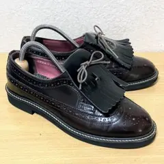 ★アナザーエディション×ハルタ ウィングチップ オックスフォード レザーシューズ