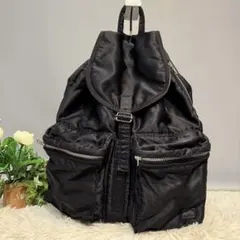 【人気】希少 レア PORTER TANKER ポーター リュック ブラック