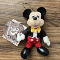 【未使用】ディズニー 35周年 ぬいぐるみバッジ ミッキー