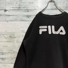 【フィラ】FILA 最高デザイン ビッグロゴ レトロ 人気 スウェット