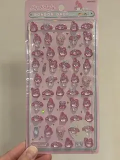 正規品※マイメロディ ボンボンドロップミニ シール