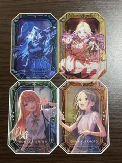 学マス カードダス ジュエルカードコレクション 手毬　星南　清夏　千奈