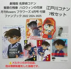 江戸川コナン ブロマイド ステッカー ファンブック カード キーチェーン