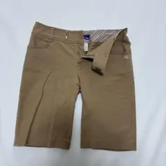 美品 バーバリーブルーレーベル ノバチェック ハーフパンツ 36