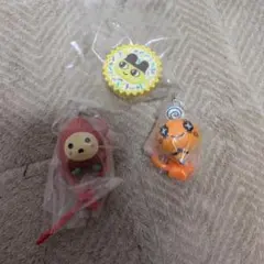 たまごっち　カラフルマルチチャーム　手作りオヤツチャーム　まめっち　3点セット