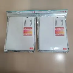 未使用 ユニクロ HEATTECH 下着 Sサイズ 2枚セット