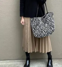 ゼブラ柄 フリンジ トートバッグ JOURNAL STANDARD relume - メルカリ