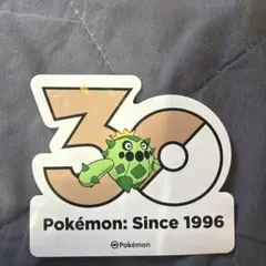 韓国限定 ポケモン メガ フェスタ 30周年 ランダムステッカー ナエトル