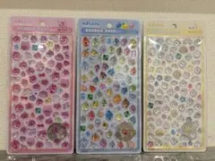 正規品しずくちゃん BONBON DROP mini シール 3種セット