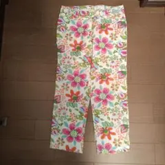 FAVOURITE JACKET花柄クロプトパンツ♡サイズМ トロピカル♡訳有り