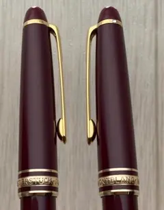 ドイツ製 モンブラン ボルドー色x ゴールド 164 クラシック ボールペン