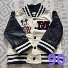 ☆Disney ミッキーマウス アウター 男の子　女の子90☆