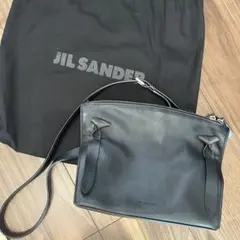 【ジルサンダー】ショルダーバッグ　ブラック