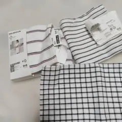 IKEA HILDEGUN エプロン &キッチンクロス2枚 3点セットのサムネイル