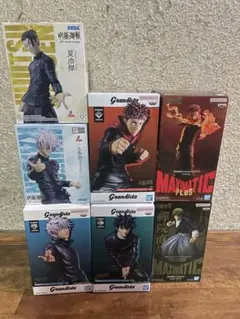 呪術廻戦 フィギュア 7体　夏油傑 五条悟 虎杖悠仁 伏黒恵 禪院直哉 宿儺