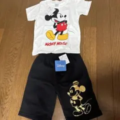 Disney ミッキーマウス Tシャツとショートパンツ セット 100cm