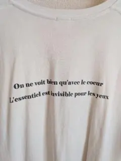 イエナ　フランス語プリントTシャツのサムネイル