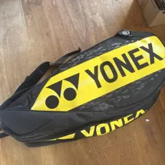 YONEX テニスラケットバッグ 黒/黄