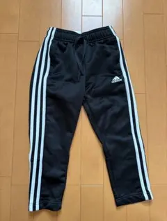 adidas 3本ライン ジャージ ズボン黒