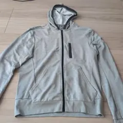 adidas アディダス パーカー グレー　M
