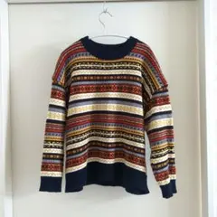 SHEIN マルチカラー ソフトニット セーター