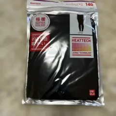 HEATTECH スパッツ 140 ブラック　極暖