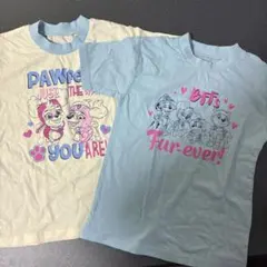 パウパトロール 半袖Tシャツ 2枚セット