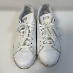 adidas Stan Smith ホワイト ゴールド25.5cm