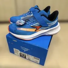 瞬足スニーカー23cm青