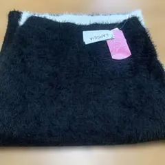 らむちゃん LAPCCIA ニットスカート ブラック ホワイト