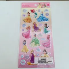 ペタペタシール　ディズニープリンセス　ダイソー