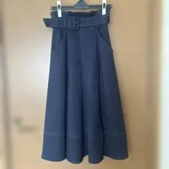 ロング　フレアースカート