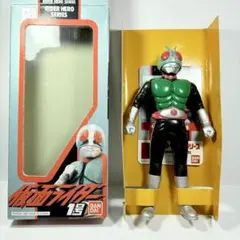 ソフビ　箱付　仮面ライダー1号 1991年　ライダーヒーローシリーズ 新1号