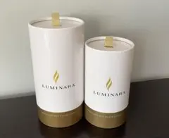 ルミナラピラー アイボリー LEDキャンドル ライト 2個セット