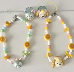 ジェラトーニ クッキーアン ストラップ リング 4点セット