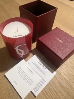 Cartier カルティエ アロマキャンドル ノベルティ 非売品 箱付き 未
