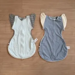 【2点セット】ねくるみ　スワドル　mサイズ