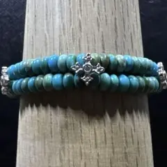 Loree Rodkin ターコイズ／ファンシークロス／ブレスレット　約15cmのサムネイル