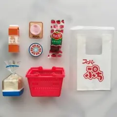 ぷちスーパー　明日の朝ごはん　リーメント　ぷちサンプル　食玩　おまけ