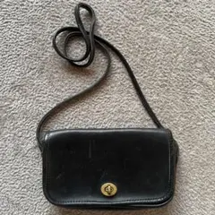 オールドコーチ OLDCOACH ショルダーバッグ ターンロック 黒