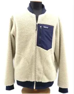 Patagonia フリースジャケット クリーム色