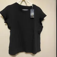 PARK GIRL ブラック ノースリーブ Tシャツ