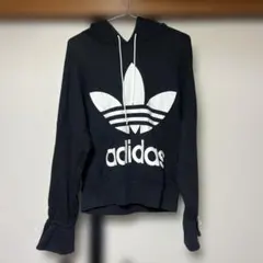 adidas アディダス　オリジナルス　ロゴパーカー　オーバーサイズトレフォイル