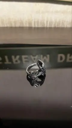 Leaf motif Spoon ring 20号