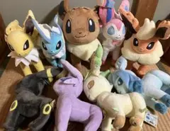 ブラッキー 等身大 ぬいぐるみ　ポケモン　ブイズ ポケモン】エーフィ・ブラッキーの等身大ぬいぐるみが受注開始