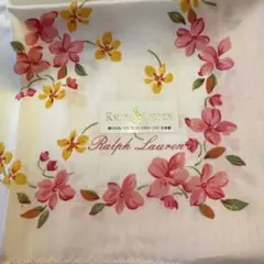 Ralph Lauren ハンカチ 花柄 綿100% 日本製のサムネイル